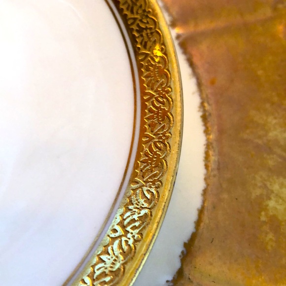 EUC- Nearly Pristine & Rare GDA France Haviland Limoges Calvados Teacup & Saucer - Picture 11 of 14